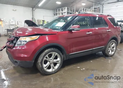 2015 Ford Explorer Limited from USA, damaged, VIN 1FM5K8F82FGA04137